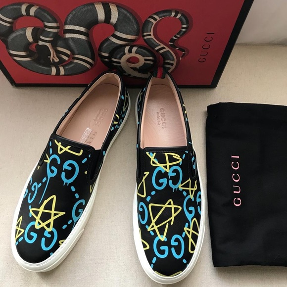 Gucci graffiti sneakers Clearance